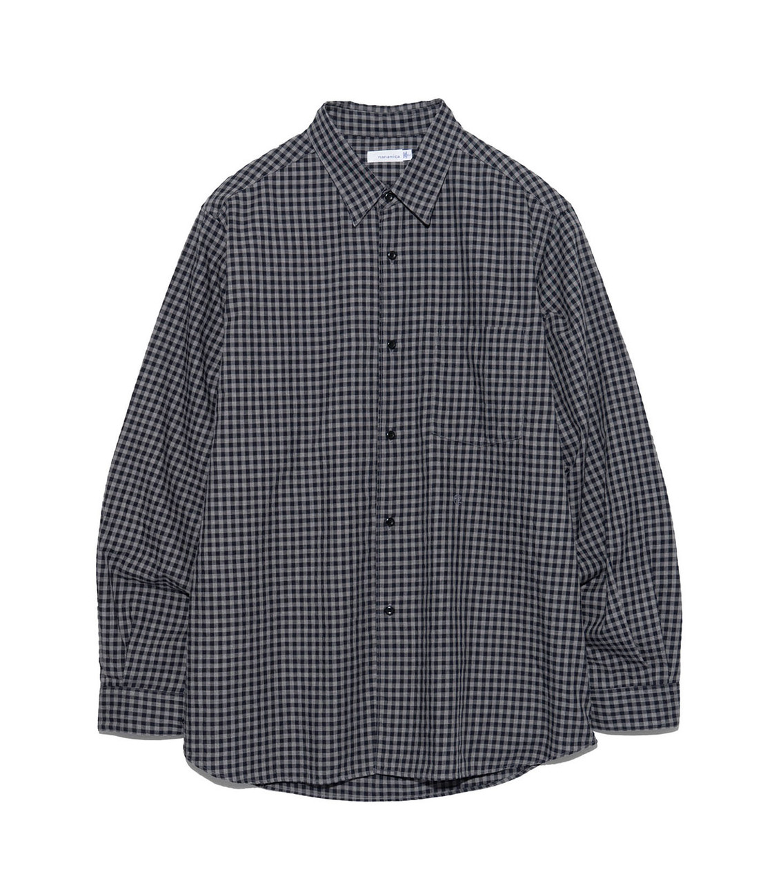 nanamica SHIRT Regular Collar Wind Shirt Online Shop to Worldwide