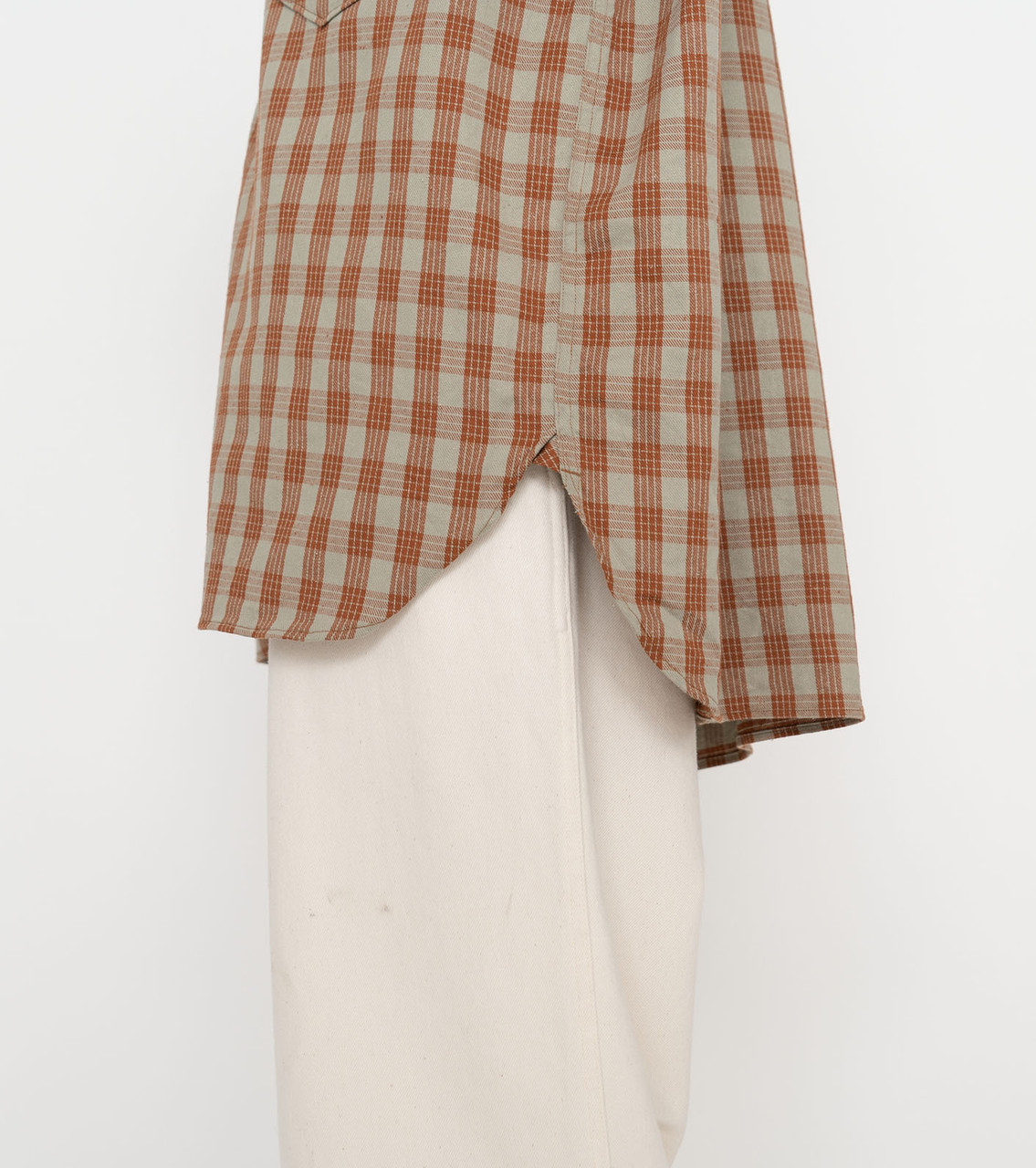 nanamica SHIRT Cotton Silk Deck Shirt Online Shop to Worldwide