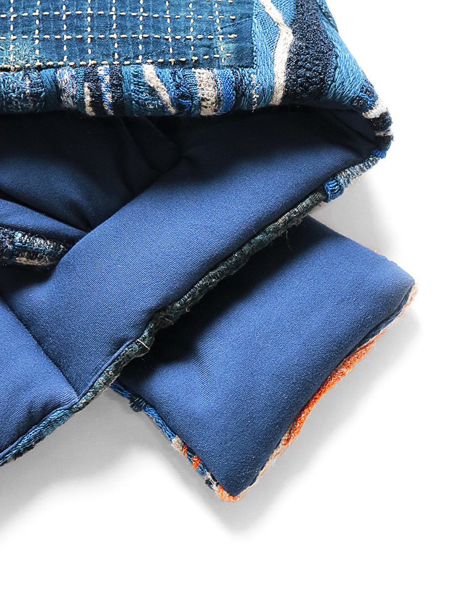 KAPITAL Scarves BORO×GAUDY Knit KESA Muffler