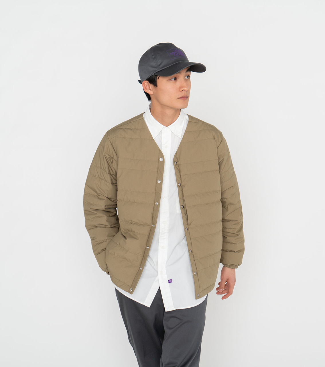 S】NORTH FACE PURPLE LABEL DOWNCARDIGAN - メンズ