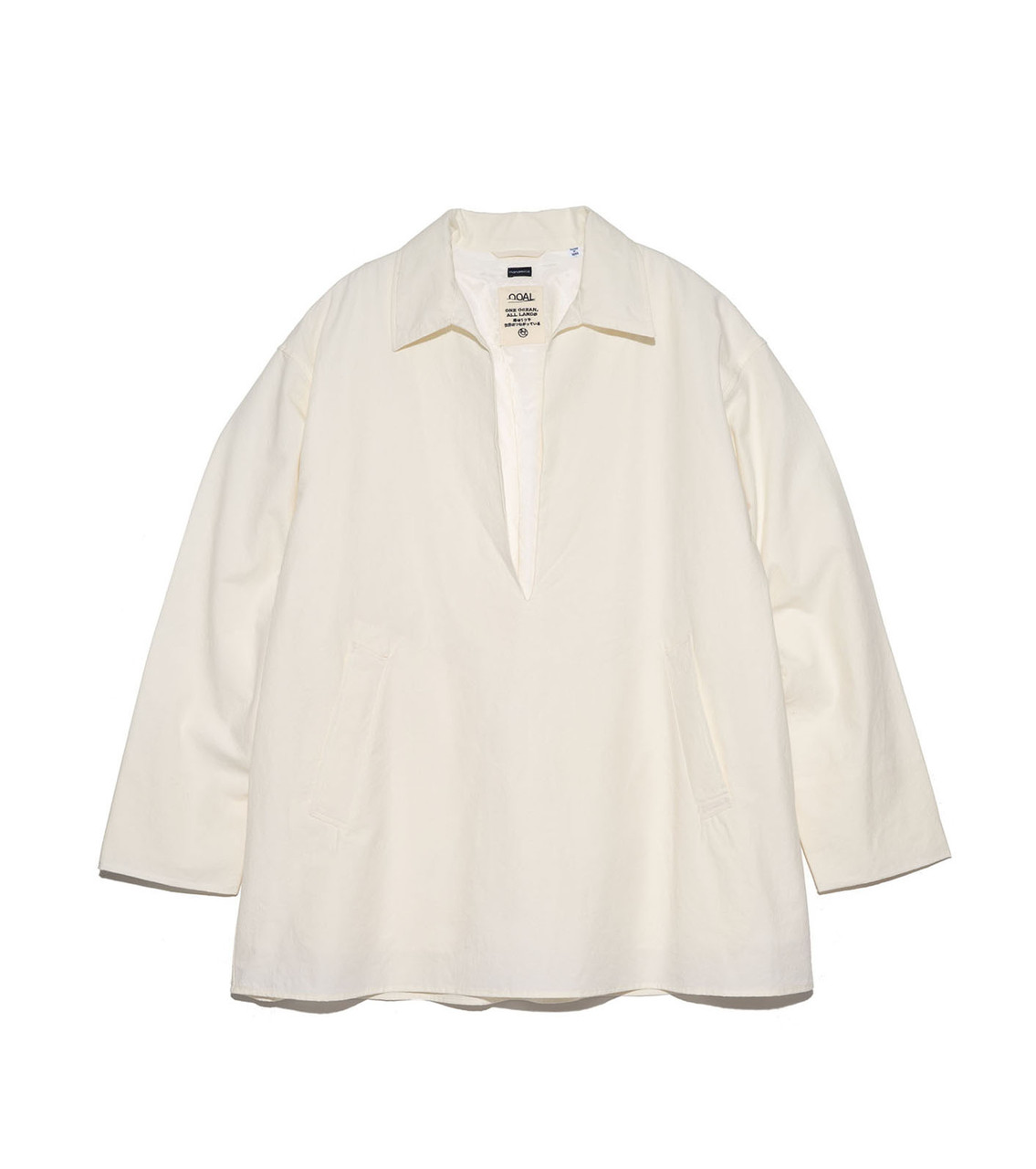 nanamica SHIRT Cotton Wool Pullover Shirt Online Shop to Worldwide