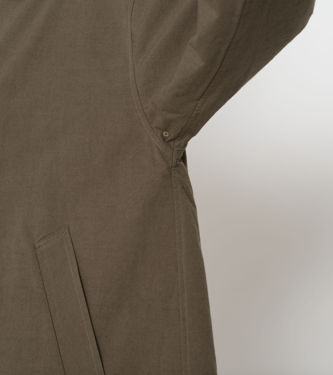 nanamica SHIRT Cotton Wool Pullover Shirt Online Shop to Worldwide