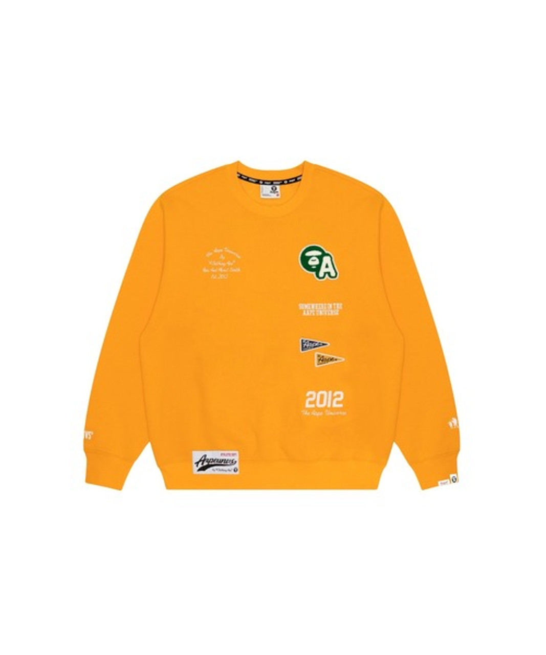 AAPE MEN CREW NECK SWEAT