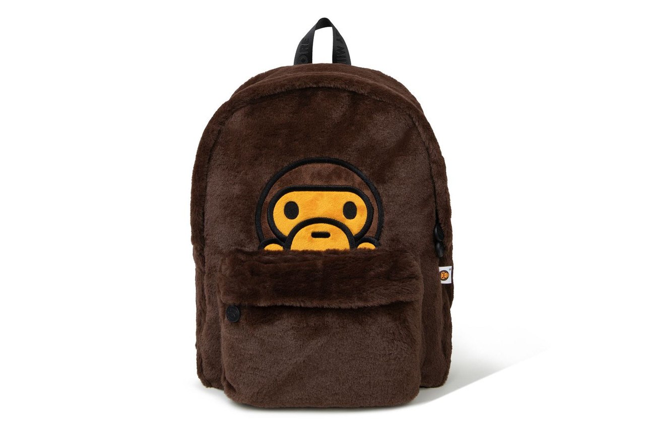 BAPE BABY MILO STORE BABY MILO MINI FUR BACKPACK