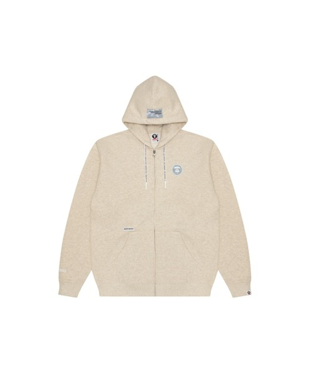 AAPE MEN NOW ZIP UP HOODIE