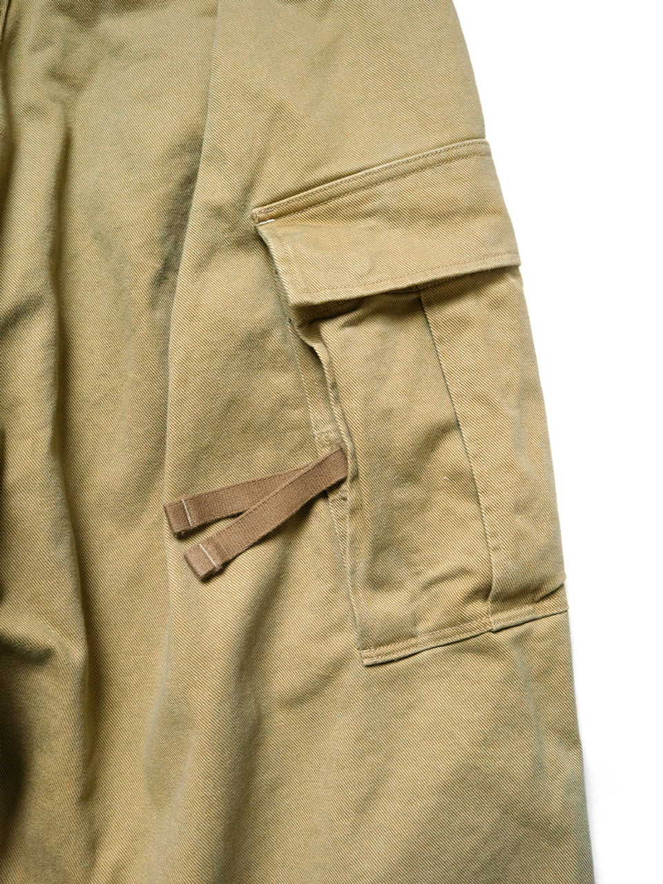 KAPITAL Pants Heavy Drill Jumbo Cargo Pants