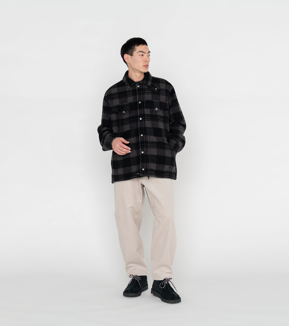 THE NORTH FACE PURPLE LABEL JACKET Wool Field CPO Jacket