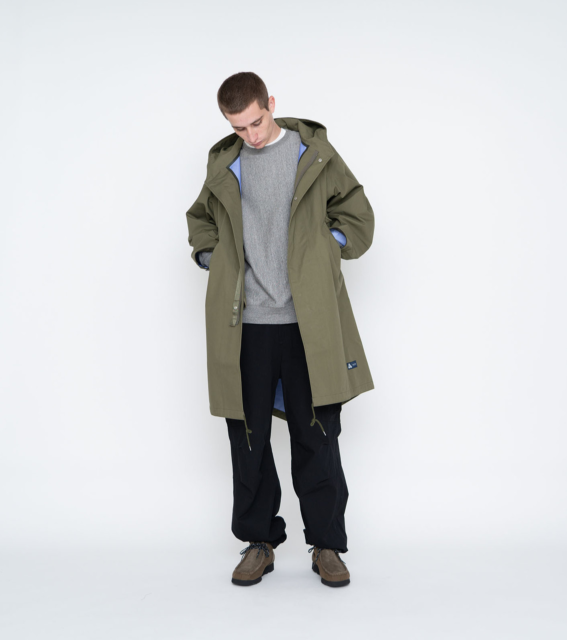 Palace x Nanamica GORE-TEX Hooded Coat Sage Green