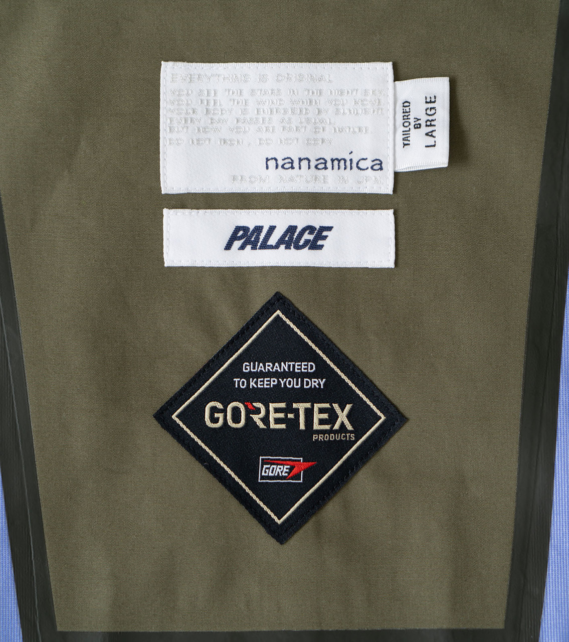 nanamica x PALACE SKATEBOARDS COAT GORE-TEX Hooded Coat Online