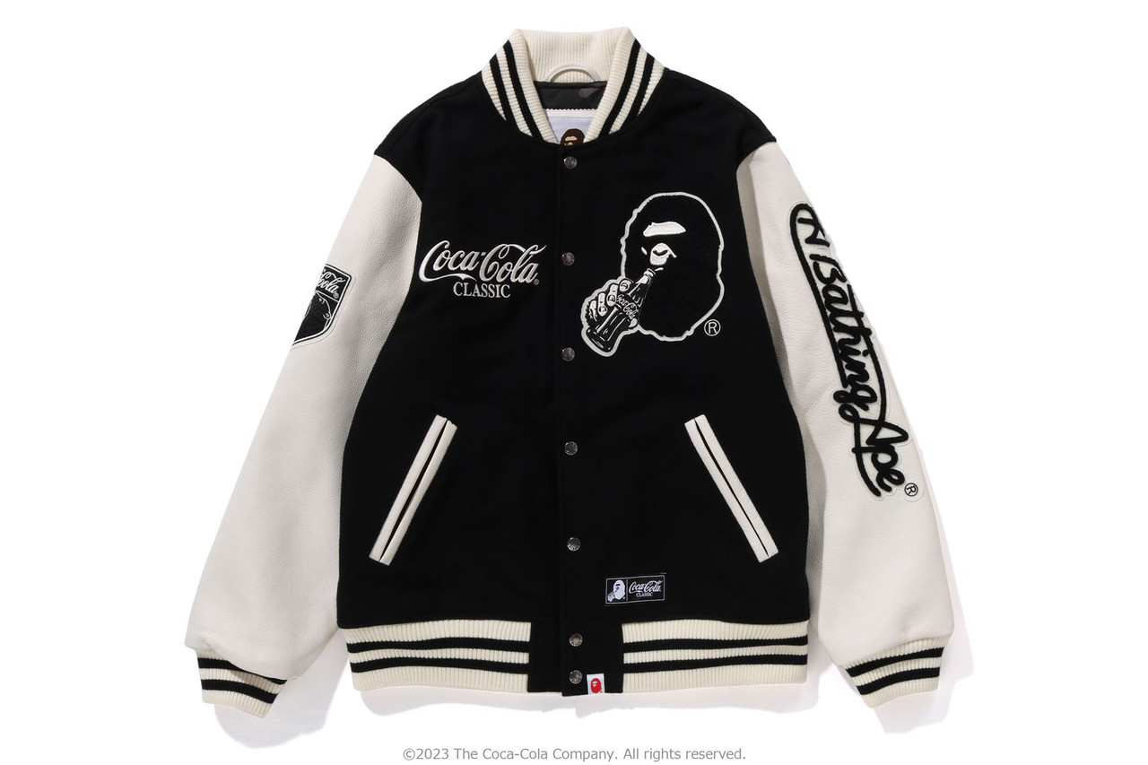 JACKET [BAPE X Coca-Cola] VARSITY JACKET