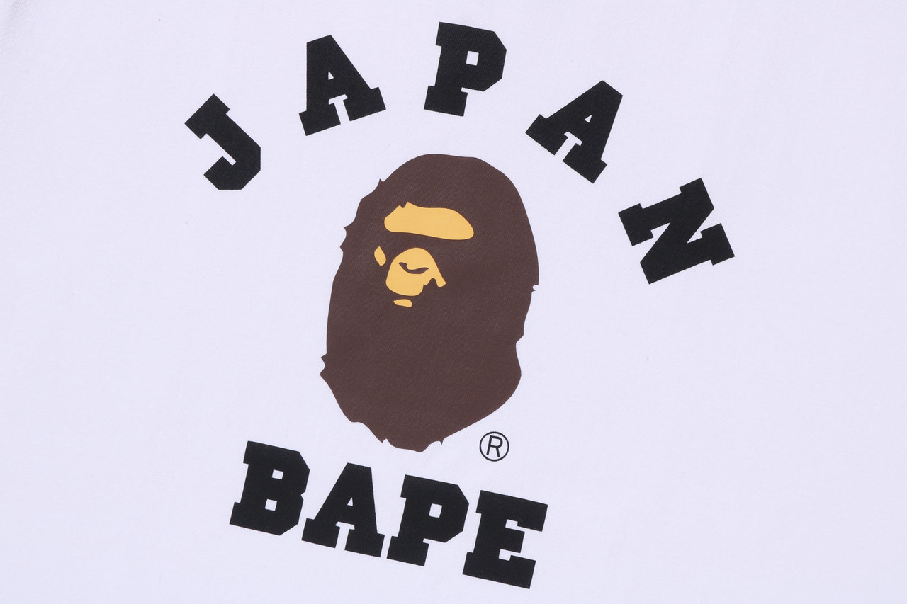BAPE T-SHIRT JAPAN COLLEGE CITY TEE