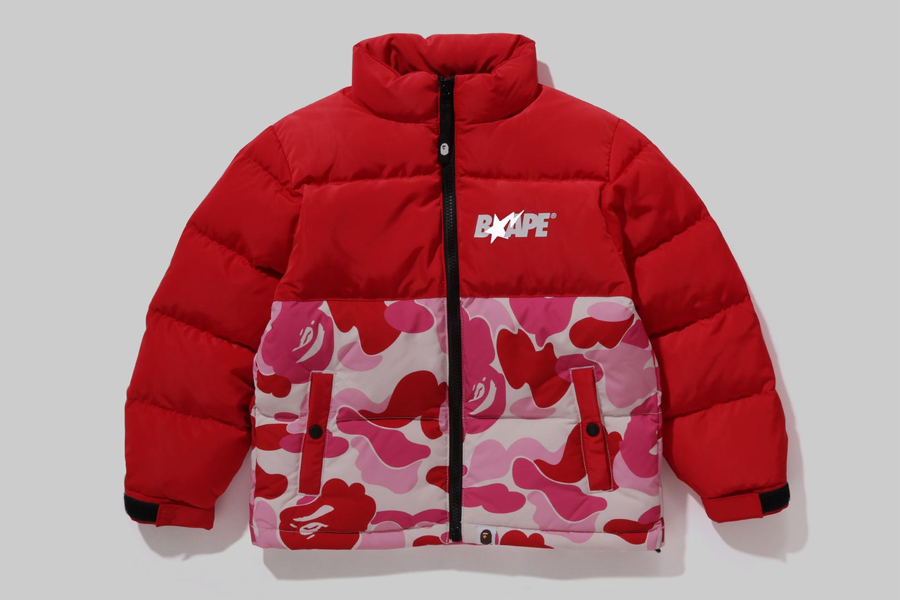 BAPE JACKET ABC CAMO DOWN JACKET
