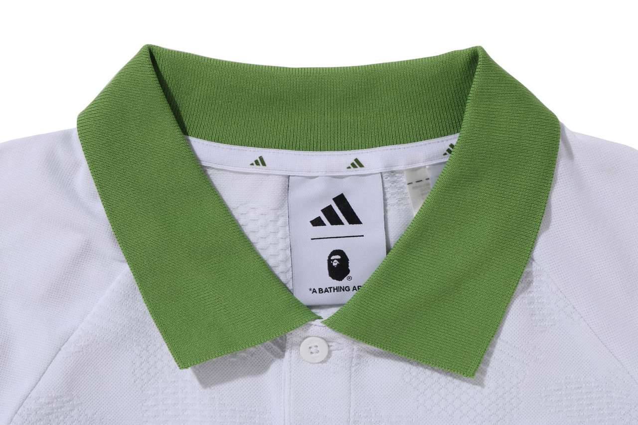 CUT AND SEWN [BAPE X ADIDAS GOLF] POLO