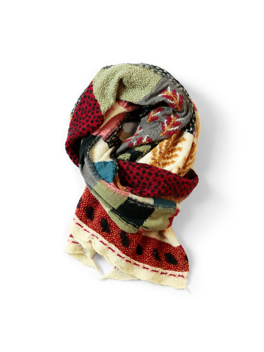 KAPITAL Scarves Full-length Wool Muragabe Muffler