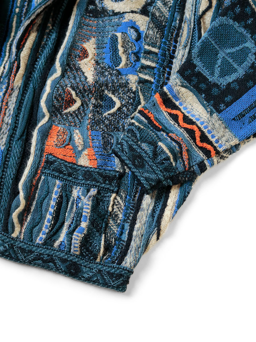 KAPITAL Knit Sweater 7G BORO GAUDY Cardigan