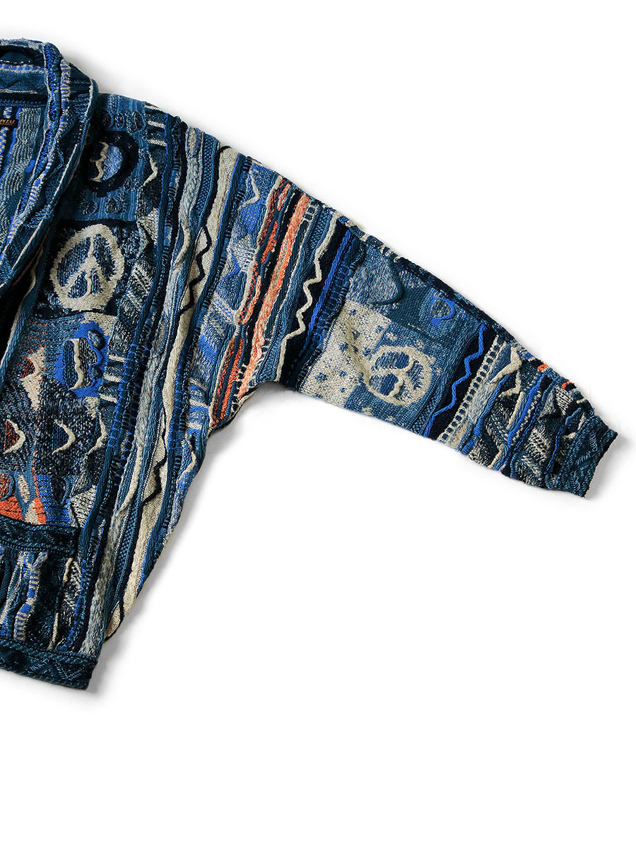 KAPITAL Knit Sweater 7G BORO GAUDY Cardigan