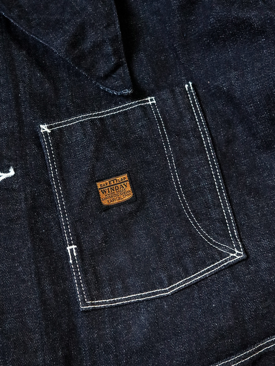 KAPITAL Jacket 12Oz Denim Langle Collar Bell Coverall