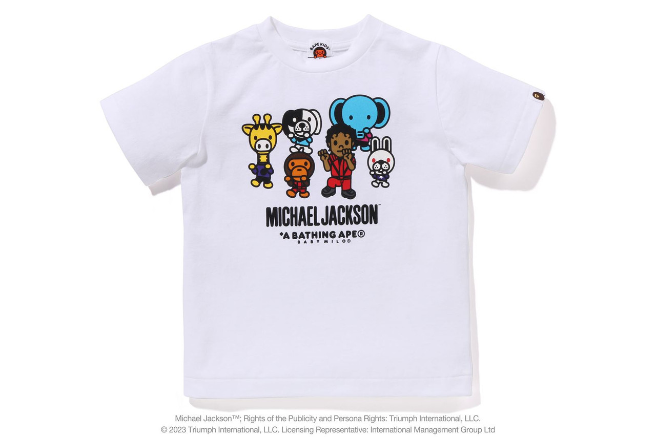 T-SHIRT [BAPE X MICHAEL JACKSON] BABY MILO TEE