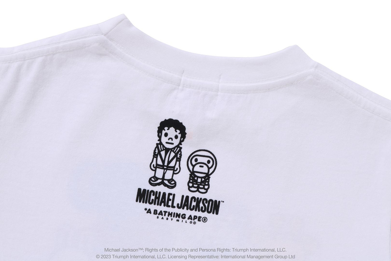 T-SHIRT [BAPE X MICHAEL JACKSON] BABY MILO TEE