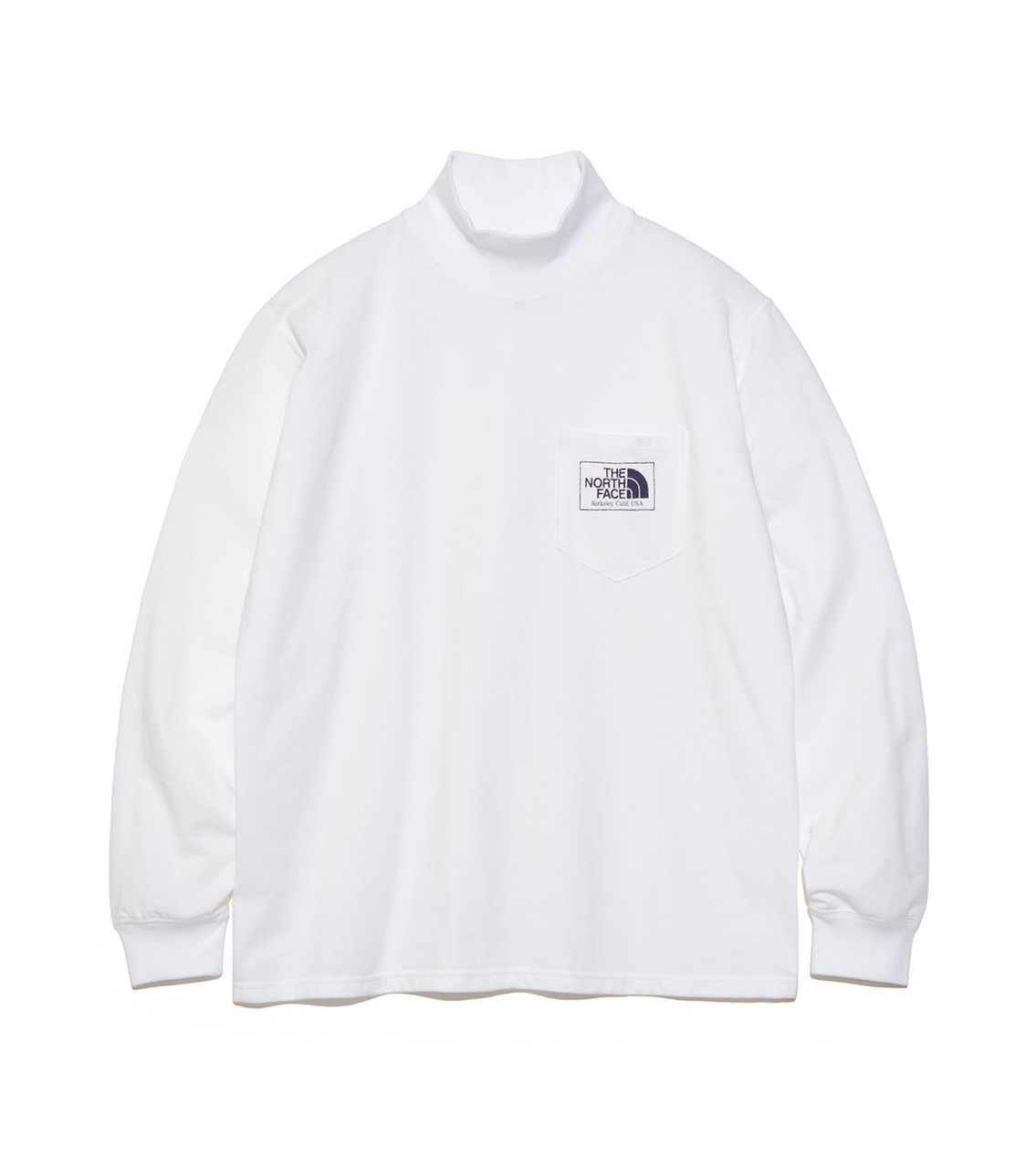 THE NORTH FACE PURPLE LABEL T-SHIRT Field Mockneck Long Sleeve Tee