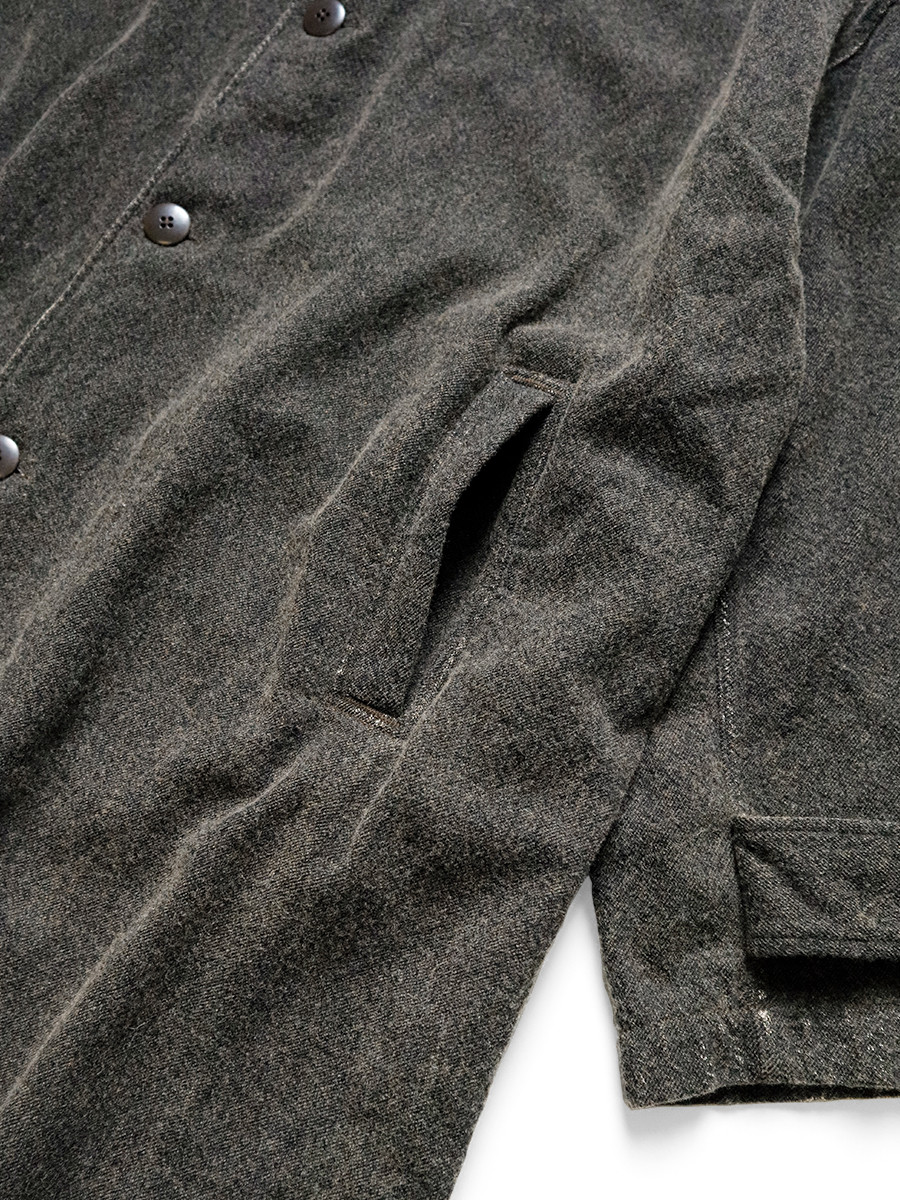 KAPITAL Jacket Twill Aged Wool Cavalier Coat