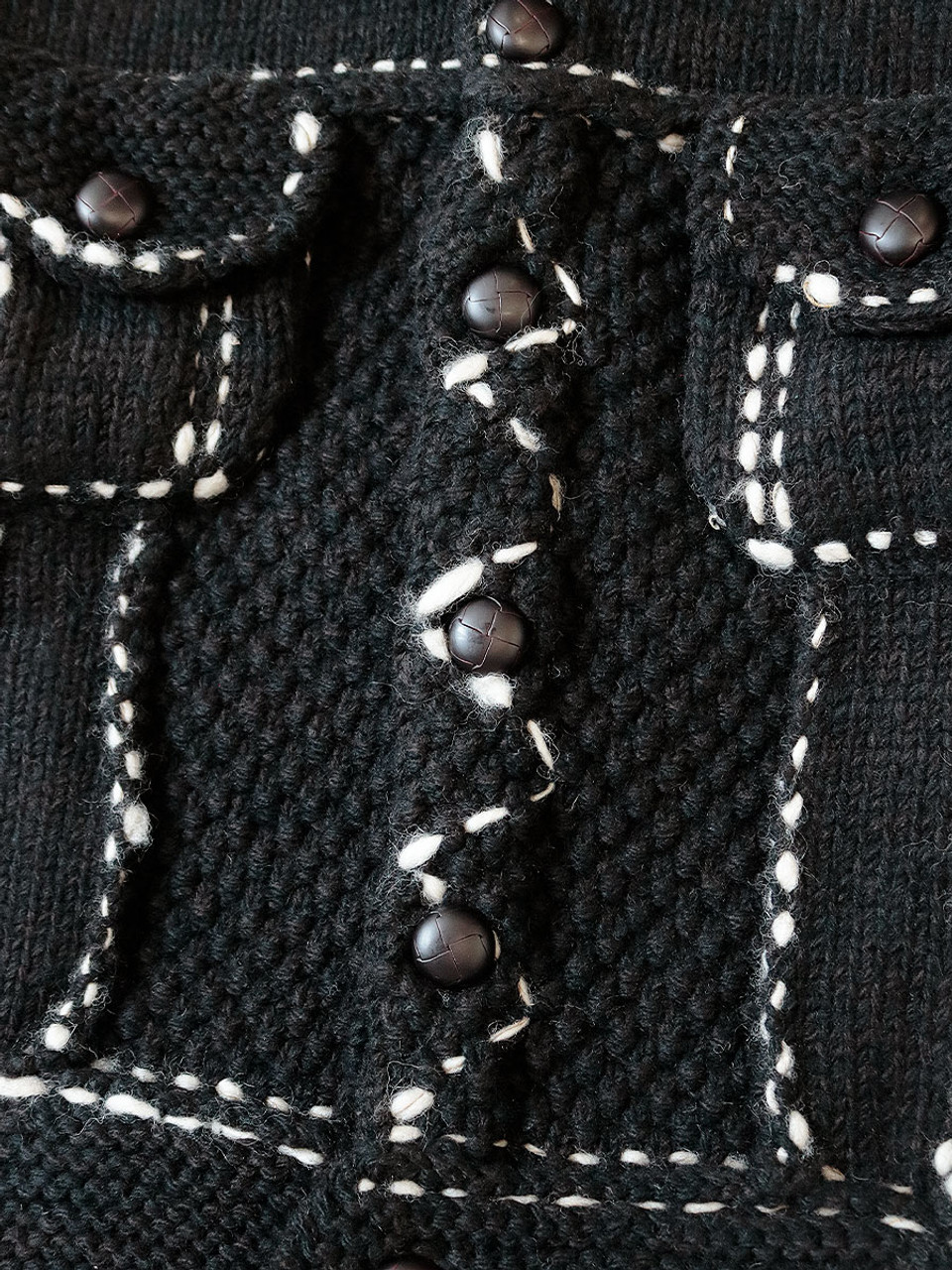Wool Hand Knit Cowichan G Jean K2310KN136