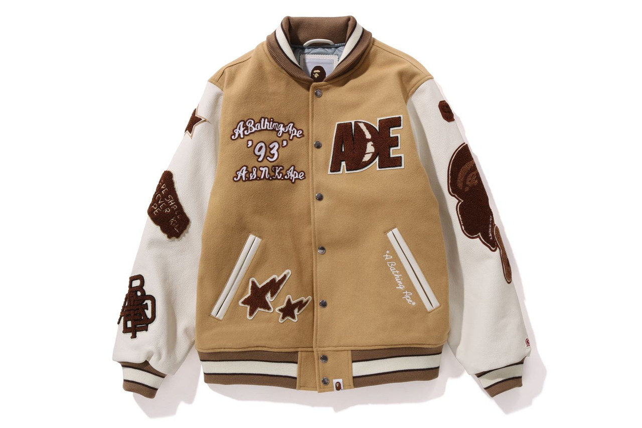 【A・BATHING APE】BOARD JACKET brown L A BATHING APE® Canvas Work Jacket | Bape official website