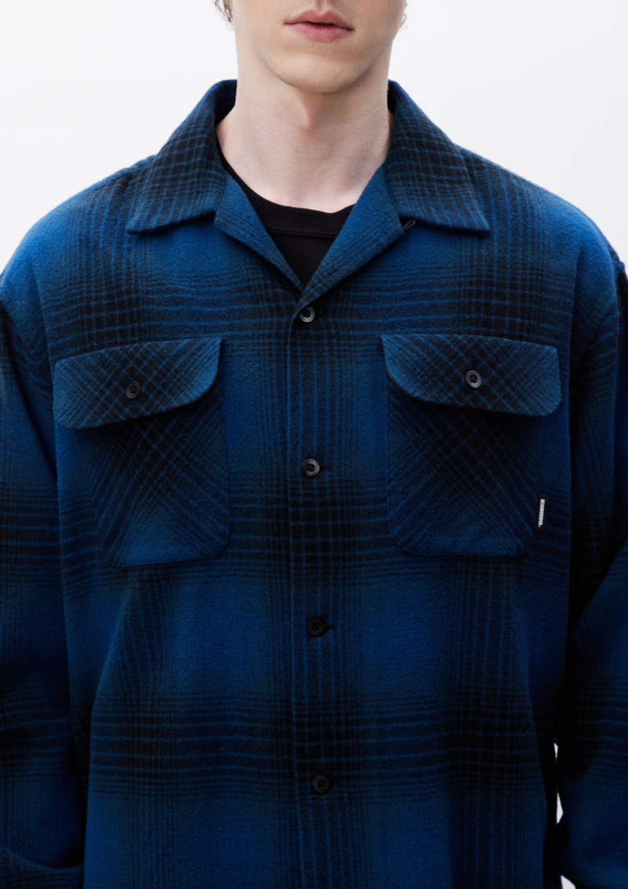 NEIGHBORHOOD SHIRTS WOOL HOMBRE CHECK SHIRT LS