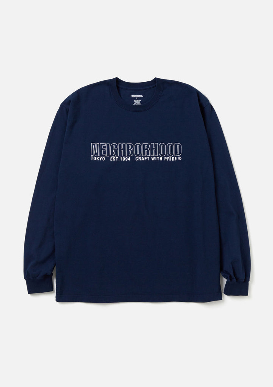 NEIGHBORHOOD T-SHIRTS NH . TEE LS-2