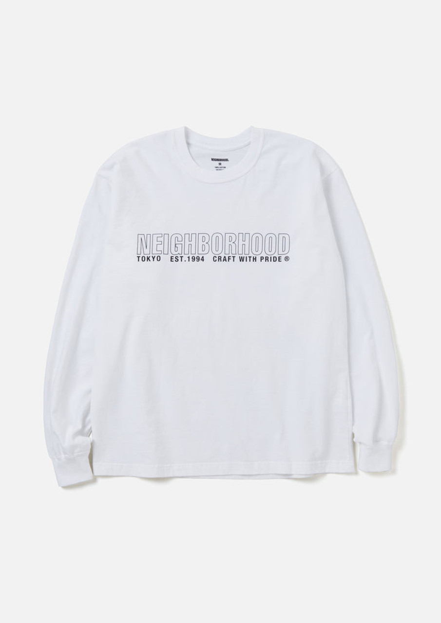 NEIGHBORHOOD T-SHIRTS NH . TEE LS-2