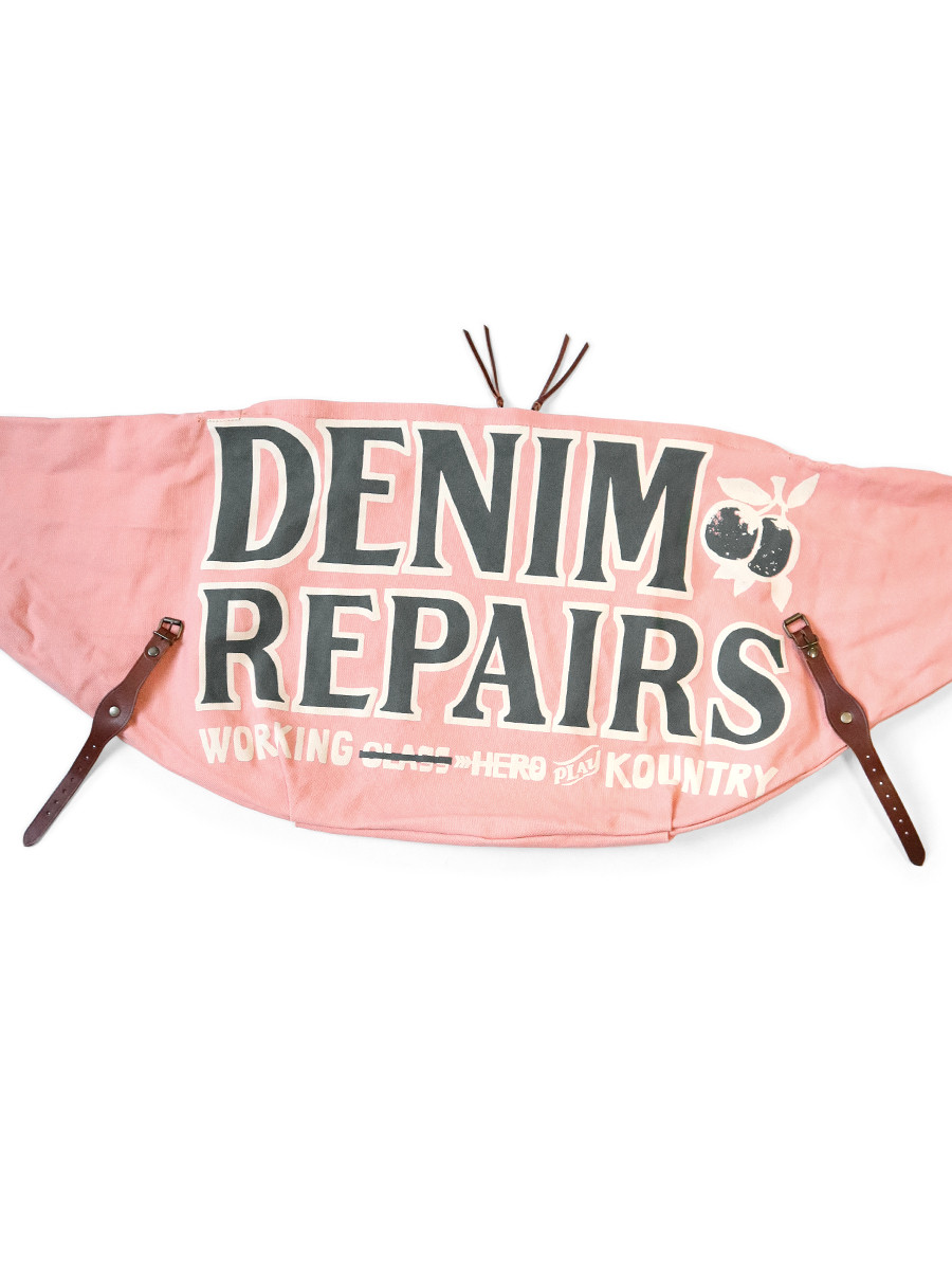 KAPITAL Bag No. 8 Canvas Snufkin BAG (DENIM REPAIRSpt)