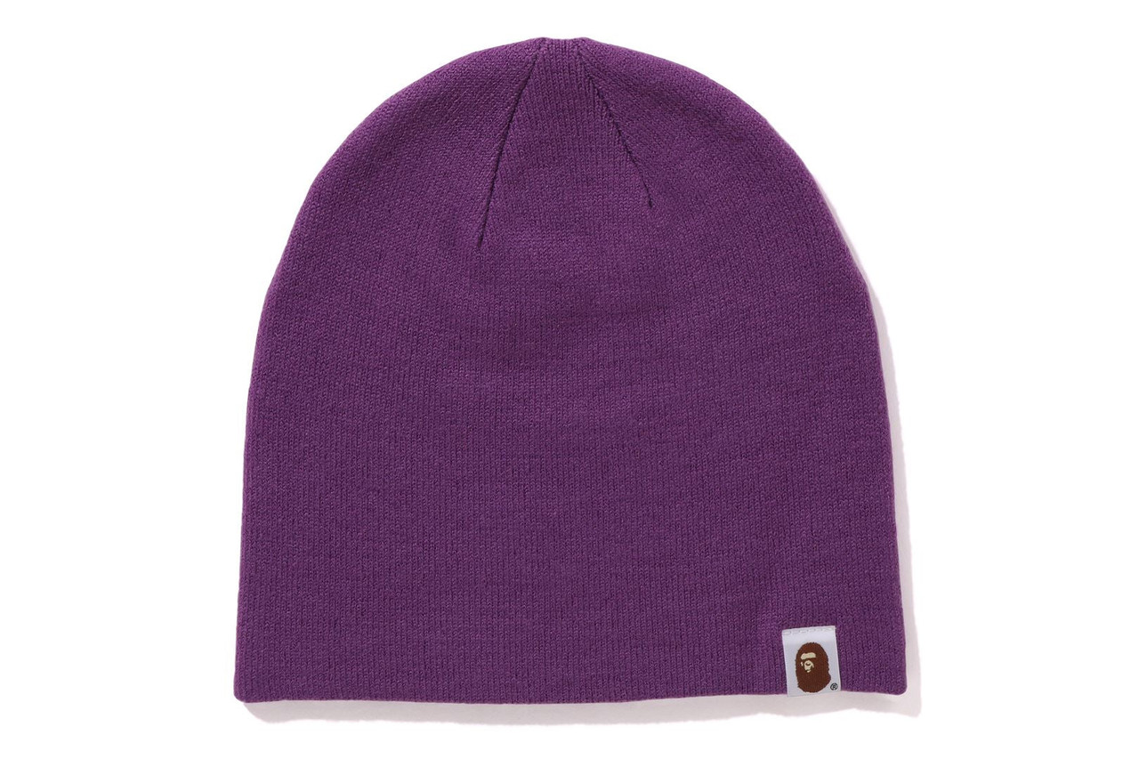 BAPE GOODS APE FACE STONE KNIT CAP