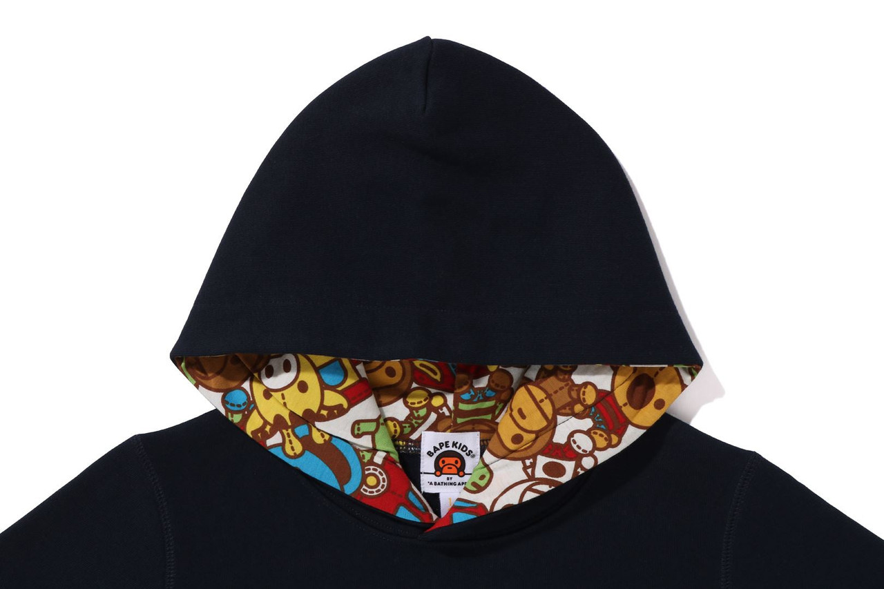 BAPE CUT AND SEWN BABY MILO TOY PULLOVER HOODIE - Main Image