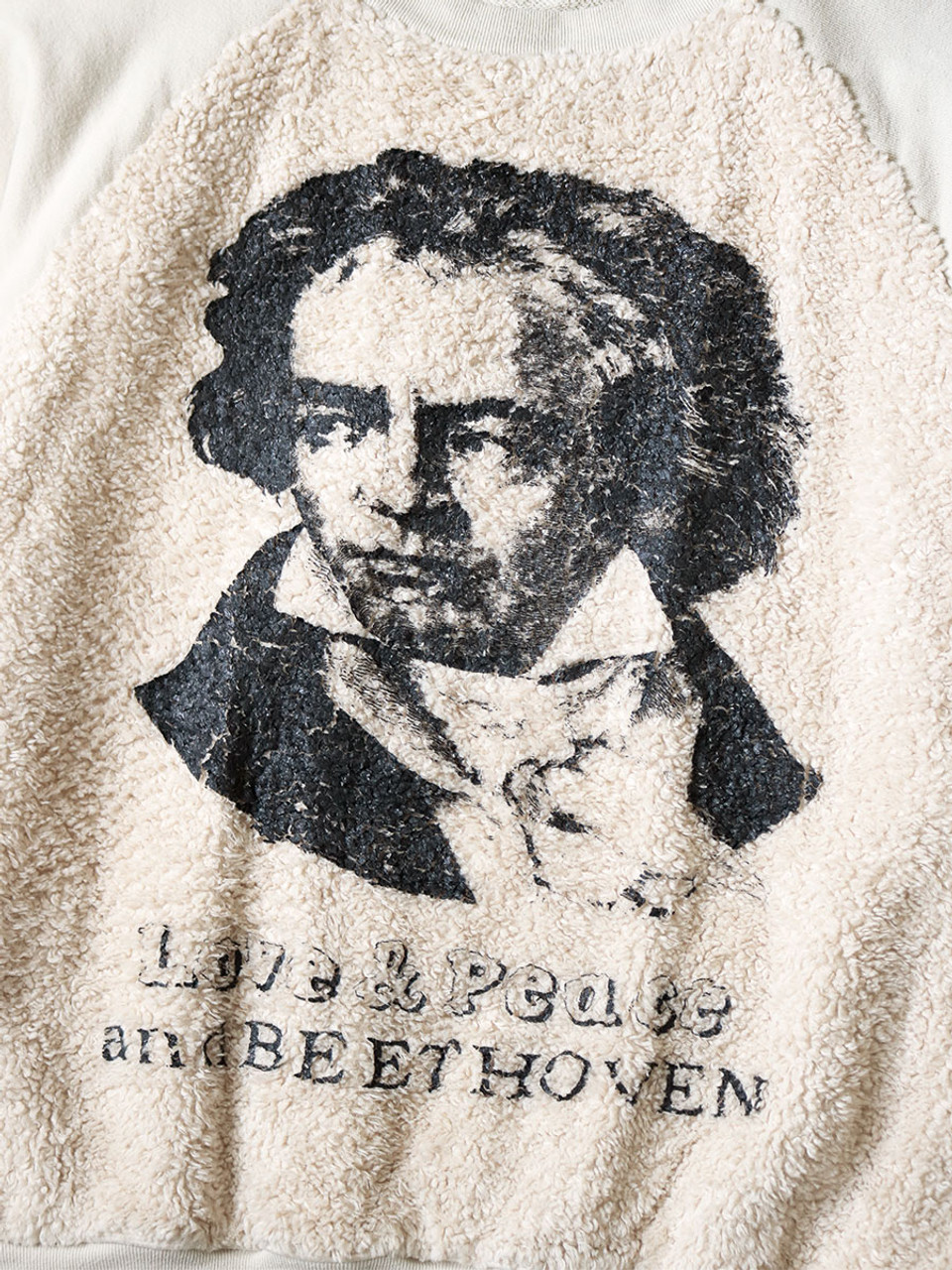 【special!】【60s】Three B's Beethoven sweat 60s Three Bs Mayo Spruce Beethoven Sweatshirt When I worked