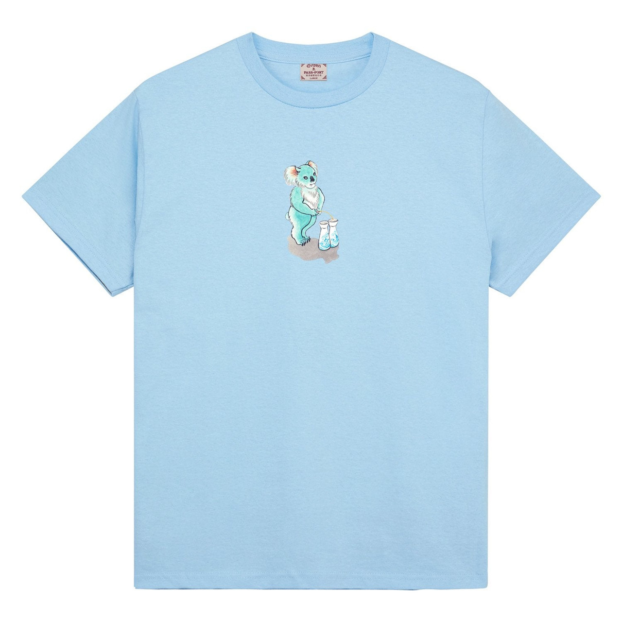 EVISEN x PASS~PORT SAKE TEE - POWDER BLUE 8770545516858