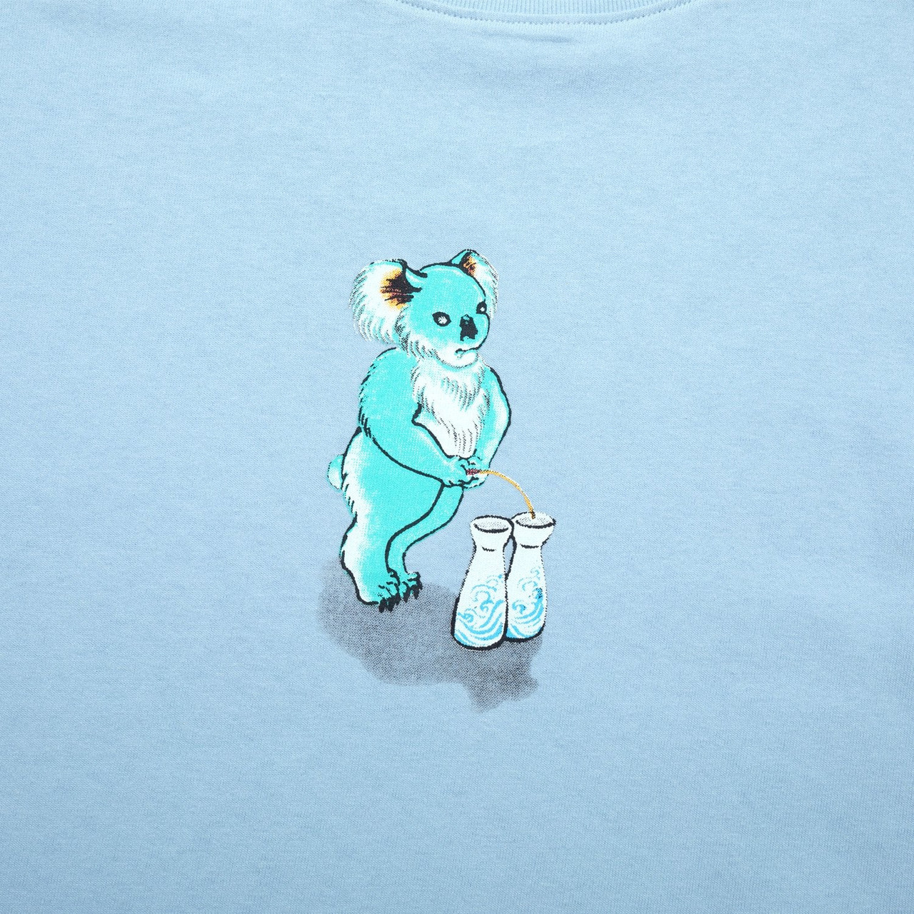 Evisen Skateboards T-SHIRTS EVISEN x PASS~PORT SAKE TEE - POWDER BLUE