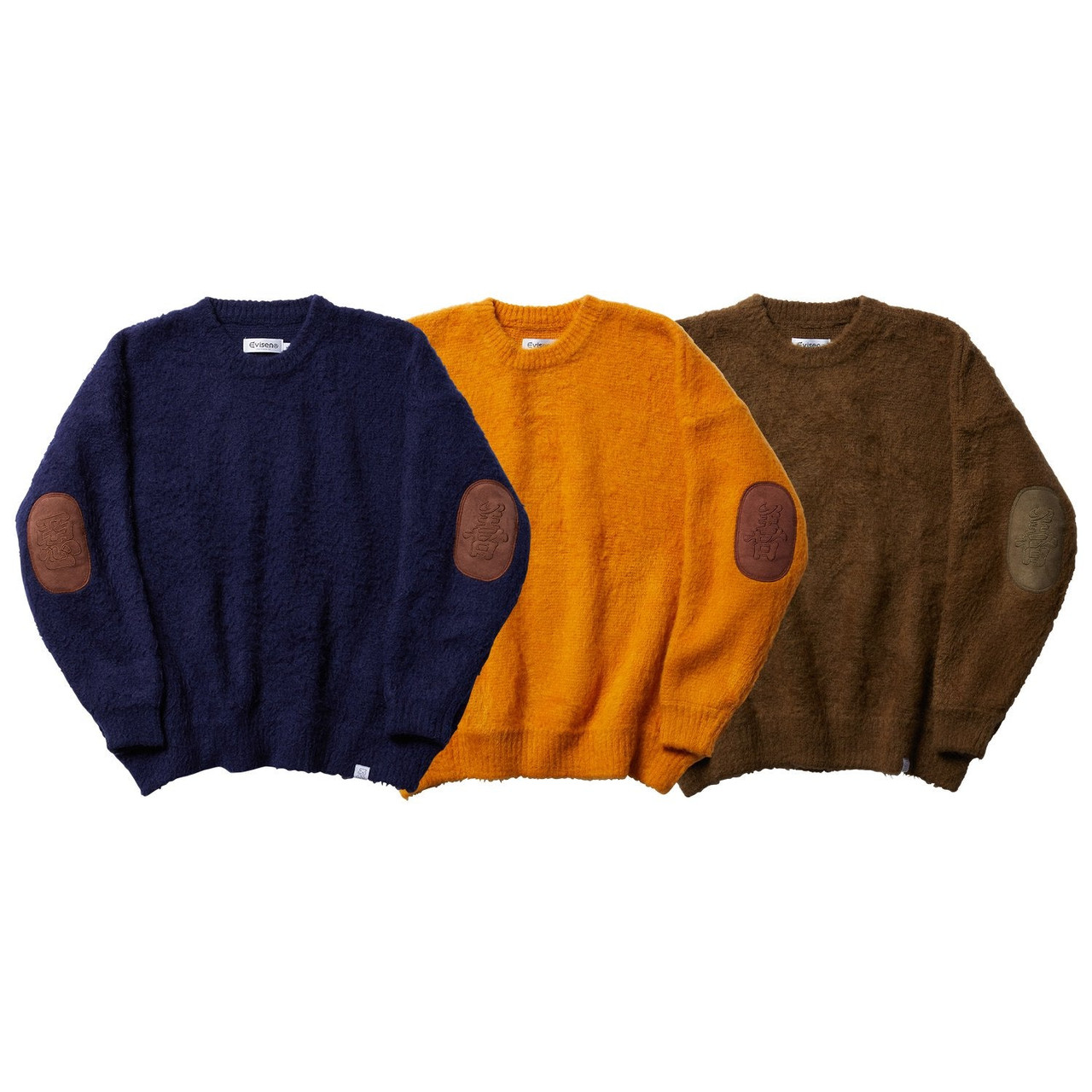 トップス Evisen ZEN AKU MOHAIR CREW KNIT EVISEN エビセン ZEN AKU MOHAIR CREW KNIT