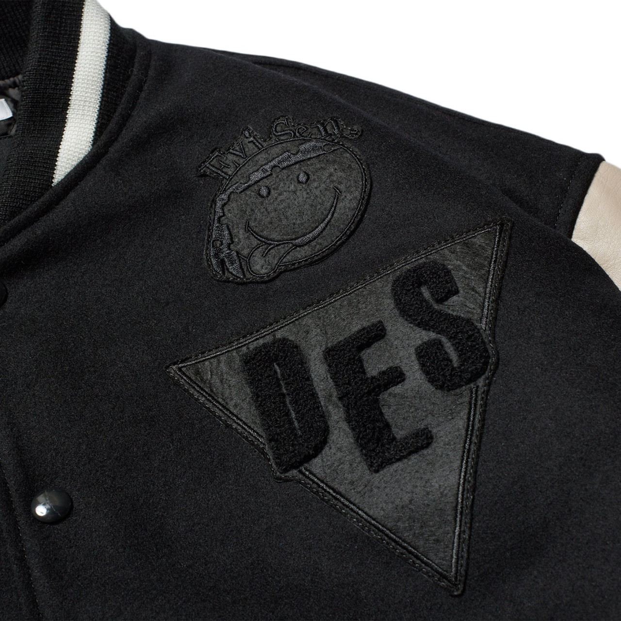 Evisen Skateboards JACKET EVISEN / DELUXE VARSITY BOYS JACKET - WHITE