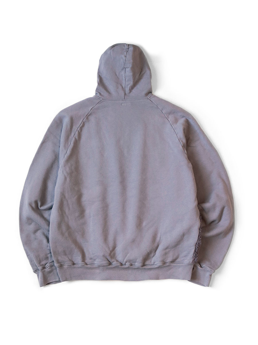 KAPITAL Sweat Shirt 30/-Fleece x Fur Grizzly Hood Sweatshirt