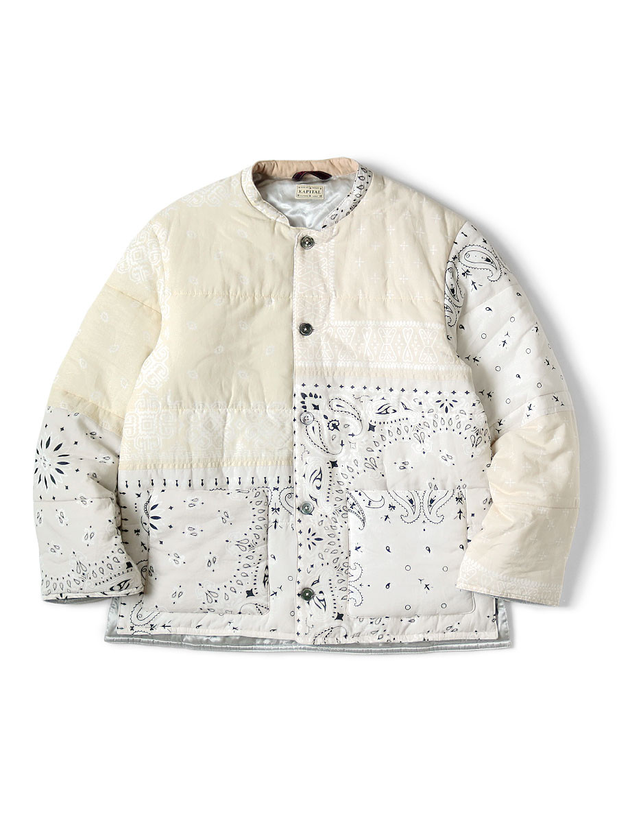 KAPITAL Jacket Gauze Bandana Patchwork pt Quilt Work Blouson