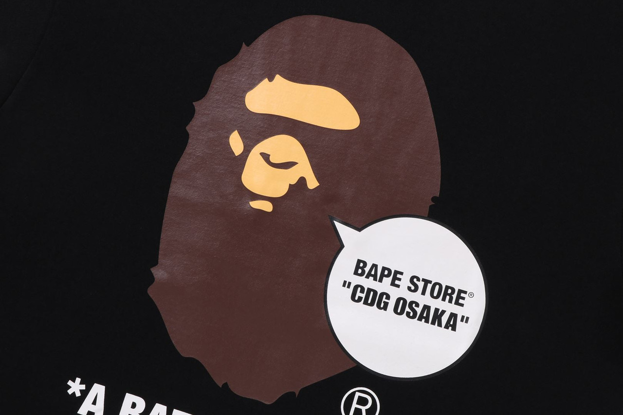 BAPE STORE CDG OSAKA APE HEAD TEE 1J72-110-077