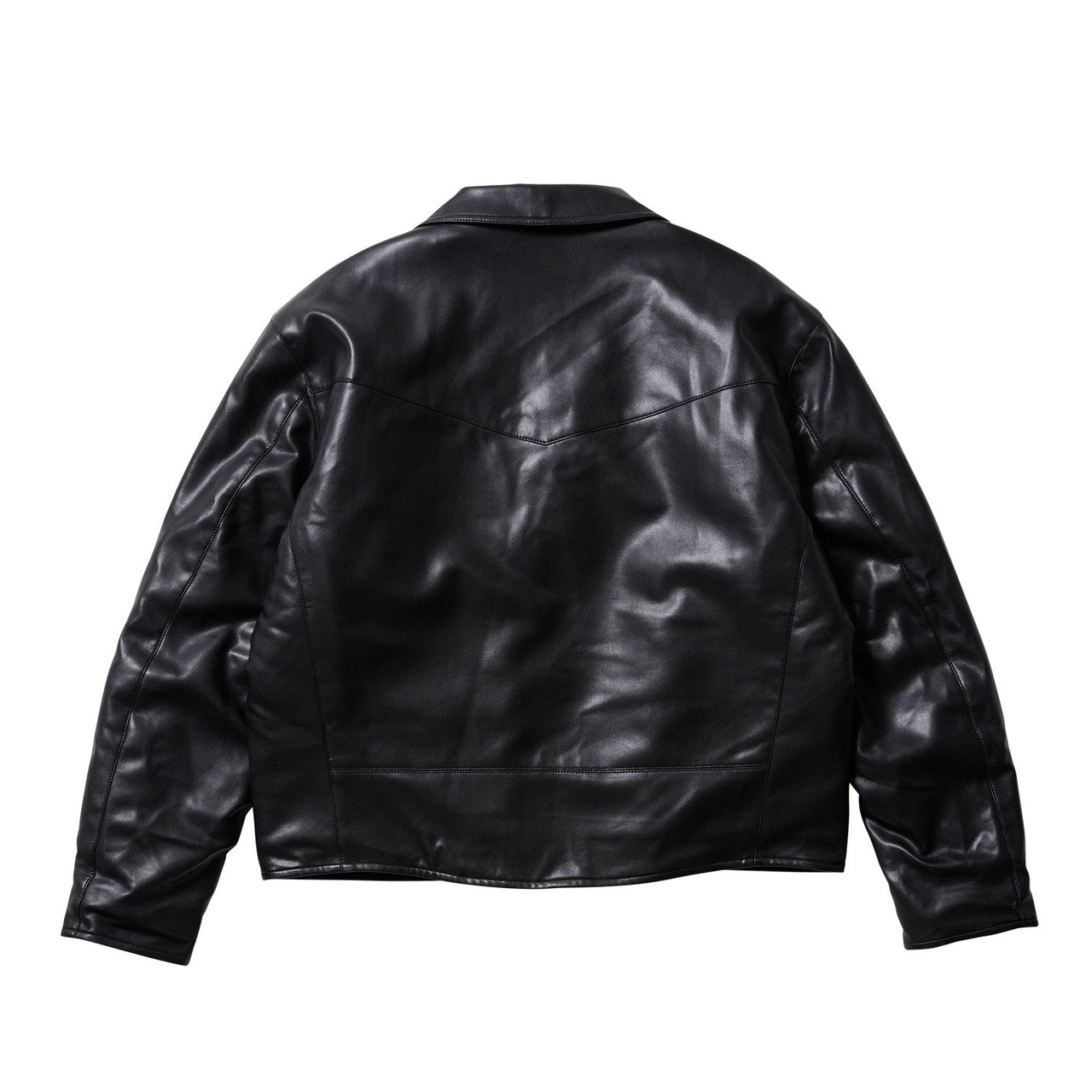 EVISEN / BIAS DOGS Super Real LEATHER JKT - BLACK 8887070916922