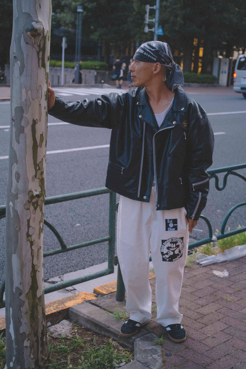 Evisen Skateboards JACKET EVISEN / BIAS DOGS Super Real LEATHER