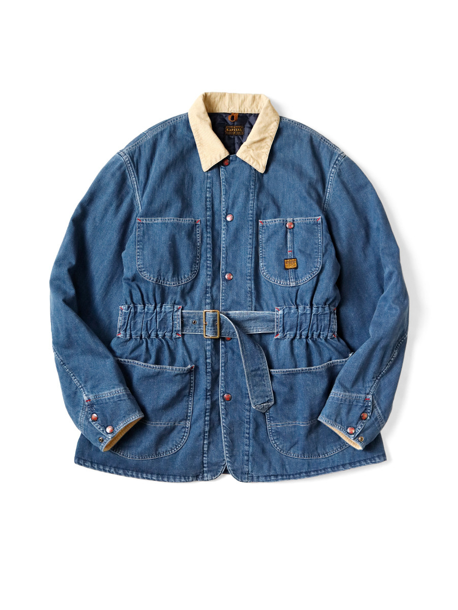 KAPITAL Jacket 8Oz Denim Propeller Coverall