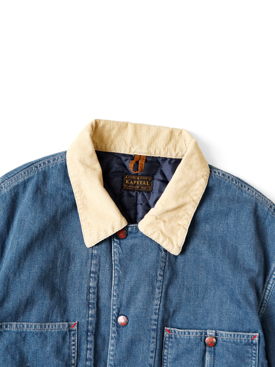 KAPITAL Jacket 8Oz Denim Propeller Coverall