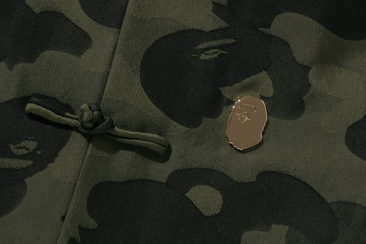 BAPE JACKET 1ST CAMO BROCADE CHINA JACKET