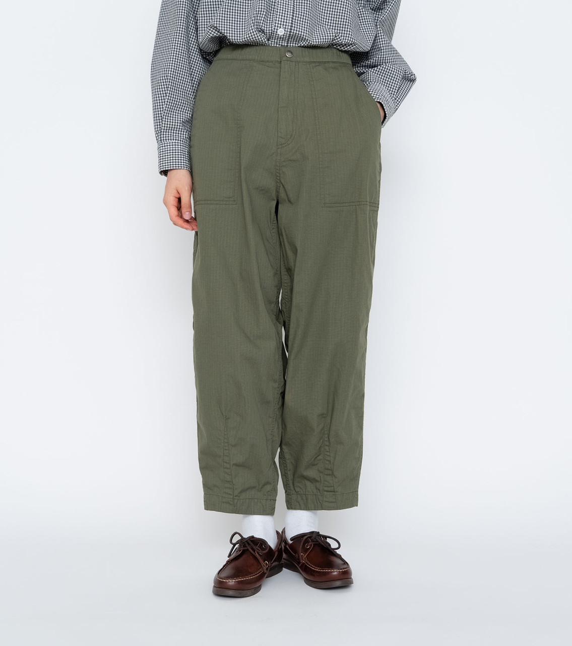 THE NORTH FACE PURPLE LABEL Ripstop Wide Cropped Field Pants NT5355N 7187