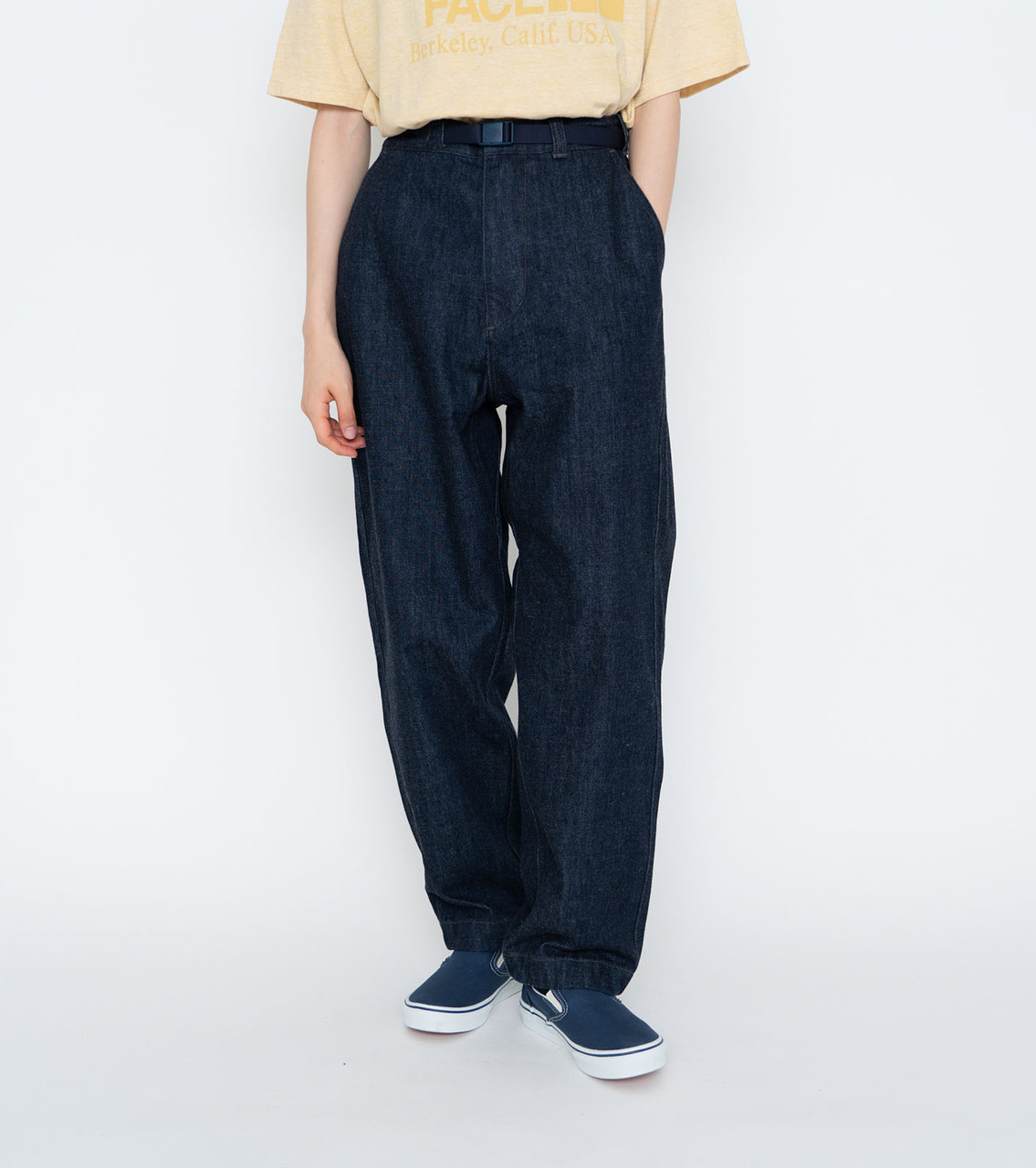 THE NORTH FACE PURPLE LABEL PANTS Denim Wide Tapered Field Pants