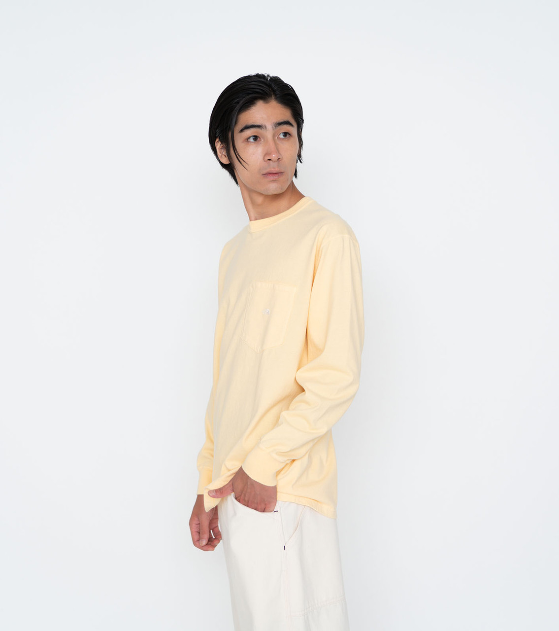 THE NORTH FACE PURPLE LABEL T-SHIRT 7oz Long Sleeve Pocket Tee
