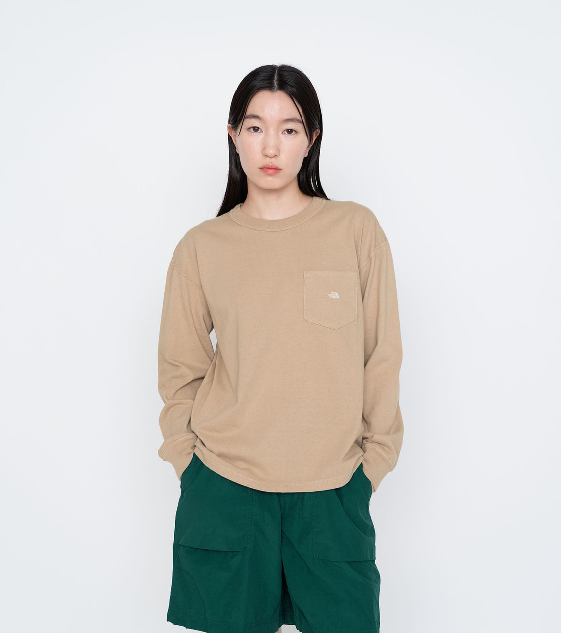 THE NORTH FACE PURPLE LABEL T-SHIRT 7oz Long Sleeve Pocket Tee